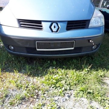 RENAULT ESPACE IV 03R БАМПЕР ПЕРЕД ПЕРЕДНИЙ