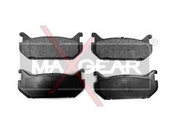 MAXGEAR 19-0460 КОМПЛЕКТ КОЛОДОК ТОРМОЗНЫХ