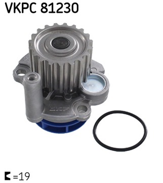 SKF SKF VKPC 81230 НАСОС ВОДЫ, ОХЛАЖДЕНИЕ ДВИГАТЕЛЯ