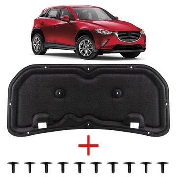 MAZDA CX-3 DK 15-21 ШУМОИЗОЛЯЦИЯ КАПОТА D10E56681