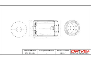 DRIVE+ ФИЛЬТР МАСЛА FORD USA БЕНЗИН 3.8 00-04 WINDSTAR