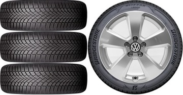 НОВЫЕ ШЕСТЕРНИ ЗИМА VW GOLF PLUS BRIDGESTONE 205/50R17