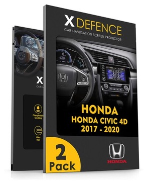 СТЕКЛО DO HONDA CIVIC 4D 2017-2020 GUZIKI