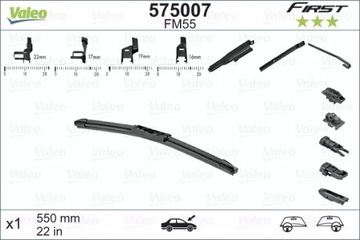 ДВОРНИК СТЕКЛА 575007 VALEO