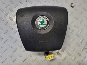 AIR BAG ПОДУШКА ВОЗДУШНАЯ ВОДИТЕЛЯ SKODA OCTAVIA II 2 04- 1Z0880201AN