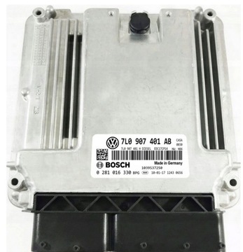 КОМПЬЮТЕР ECU VW TOUAREG 3.0 7L0907401AB 0281016330