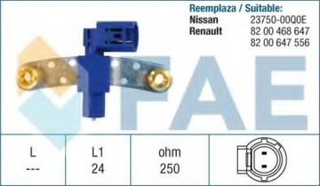 ДАТЧИК ПОЛОЖЕНИЯ ВАЛА RENAULT