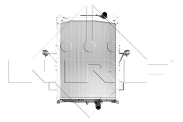 NRF РАДИАТОР ДВИГАТЕЛЯ ВОДЫ VOLVO FH II FH16 II FM FM II FM III FMX