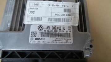 КОМПЬЮТЕР ДВИГАТЕЛЯ AUDI VW SEAT ALHAMBRA ECU БЛОК УПРАВЛЕНИЯ 03L906018HL 0281017093