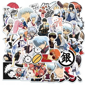 100 ШТУКИ НАКЛЕЙКИ JAPOŃSKIE ANIME GINTAMA DO DIY LOK9690