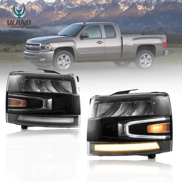 РЕФЛЕКТОРЫ ФАРИ ПЕРЕД CHEVROLET SILVERADO 1500 07-13 VLAND