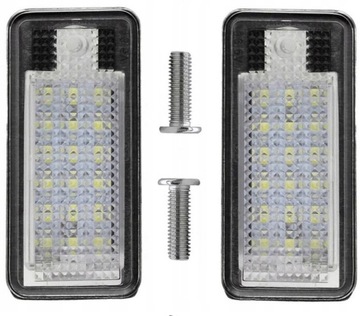 СУПЕР МОЩНЫЙ ПОДСВЕТКА НОМЕРА НОМЕРА LED (СВЕТОДИОД ) AUDI A3 A4 A5 A6 6500K