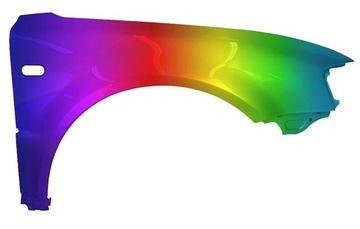 VW BORA 98-05 КРЫЛО ПРАВАЯ ОЦИНКОВАНЫЕ ЦВЕТ