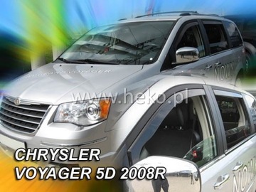 ОБТЕКАТЕЛИ HEKO CHRYSLER VOYAGER GRAND 2008-17