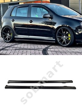 VW GOLF 5 GTI 2003-2008 ПОРОГИ НАКЛАДКИ НАКЛАДКИ PROGÓW ПОРОГА SOBMART