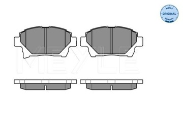 MEYLE КОЛОДКИ HAM. TOYOTA P. COROLLA 02-/YARIS 99-/PRIUS 00- Z ДАТЧИКОМ