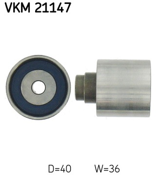 SKF VKM 21147 РОЛИК ВЕДУЩИЙ / НАПРАВЛЯЮЩАЯ, РЕМЕНЬ ГРМ