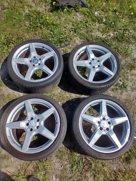 MERCEDES W204 W212 W218 W207 AMG SCHEIBEN ALUMINIUM 19 PIRELLI 285/30 ZR19