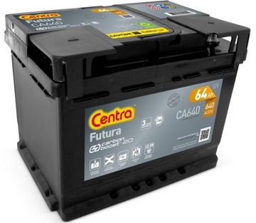 АККУМУЛЯТОР CENTRA FUTURA 64AH 640A CA640