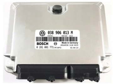 КОМПЬЮТЕР ECU VW 038906013M 0281001771 IMMO OFF