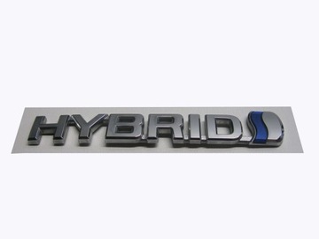 ЭМБЛЕМА ЗНАЧЕК КРЫШКИ БАГАЖНИКА TOYOTA AURIS II HYBRID