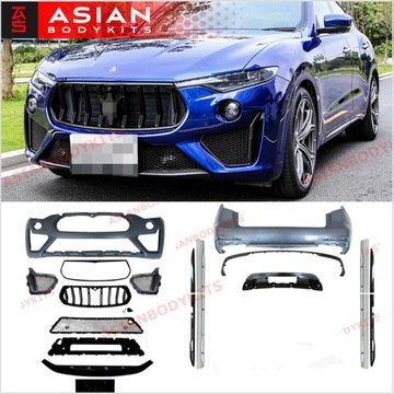 BODY НАБІР DO MASERATI LEVANTE GTS БАМПЕР ,PRZOD,TYŁ,PROGI,KRATKI,OSŁONY