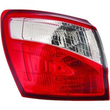 ФАРА ЗАДНЯЯ ВНЕШНЯЯ. ПРАВОЕ NISSAN QASHQAI 2010-2013 LED (СВЕТОДИОД ) TYC