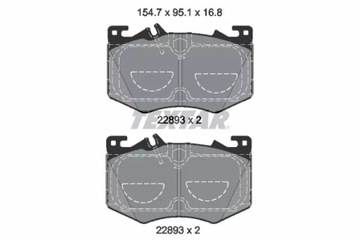 КОЛОДКИ HAM. DB P. C118- X118- X247- W177 2.0 4- MATIC 18-