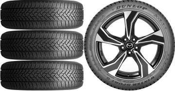 НОВЫЕ ШЕСТЕРНИ ЗИМА MAZDA 3 (BK) DUNLOP 205/55R16*1