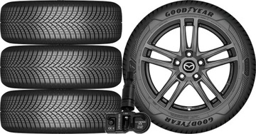 НОВЫЕ ШЕСТЕРНИ MAZDA PREMACY GOODYEAR 205/50R17 TPMS