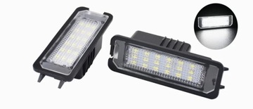 ПОДСВЕТКА НОМЕРА LED (СВЕТОДИОД ) GOLF PASSAT POLO SUPERB ALTEA LEON IBIZA JETTA