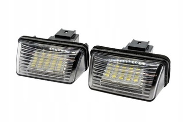 ЛАМПОЧКИ LED (СВІТЛОДІОД) НОМЕРНОГО ЗНАКА PEUGEOT 206 207 307 308 407 CITROEN BERLINGO C2 C3 C5 C6