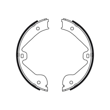 КОМПЛЕКТ КОЛОДОК ТОРМОЗНЫХ, ТОРМОЗ СТОЯНОЧНИЙ TRW GS8718