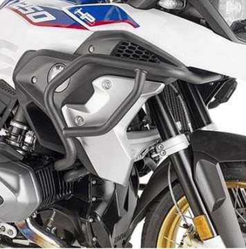 KAPPA ЗАЩИТА / ДУГИ КОРПУСА ДВИГАТЕЛЯ BMW R 1250GS '19-21 ЧЕРНЫЕ - ВЕРХНИЕ - DO МОНТАЖА