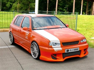 VW GOLF III * БАМПЕР ПЕРЕДНИЙ * DJ-TUNING