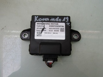 KORANDO IV 19R МОДУЛЬ БЛОК УПРАВЛЕНИЯ GATEWAY 8712037000 A2C17816905