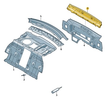 ЗАДНИЙ ПАНЕЛЬ NADWOZIA AUDI A8 D5 ASO ОРИГИНАЛ НОВЫЙ 4N0813307D