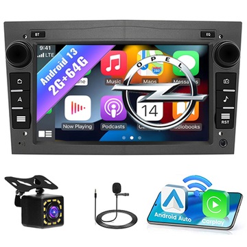 РАДІО GPS ANDROID OPEL ZAFIRA B VECTRA C ANTARA CORSA D VIVARO AGILA 2/64GB