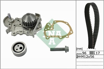 INA 530019131 КОМПЛЕКТ ГРМ Z РЕМНЕМ + НАСОС ВОДЫ R