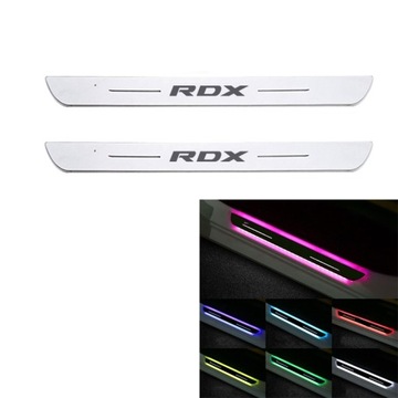 KOLOROWE НАКЛЕЙКИ ПОРОГУ LED (СВІТЛОДІОД) DO ACURA RDX