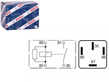 РЕЛЕ 12V MG MG ZT MG ZT- T ROVER 75 75 I МІНІ 01.91-07.05 BOSCH