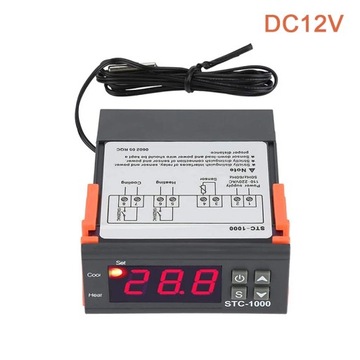 DC12V 24V AC110-220V STC-1000 LED (СВЕТОДИОД ) DIGITAL THERMOSTAT FOR INCUBATOR T~35868