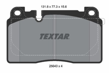 КОЛОДКИ ГАЛЬМІВНІ AUDI ПЕРЕД Q5 2,0-3,0 TDI 12- 2564302