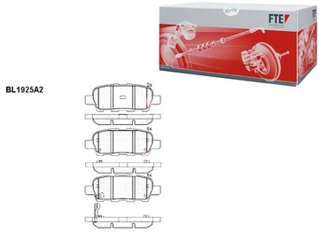 Brake pads nissan maxima station car 3.0 q, buy