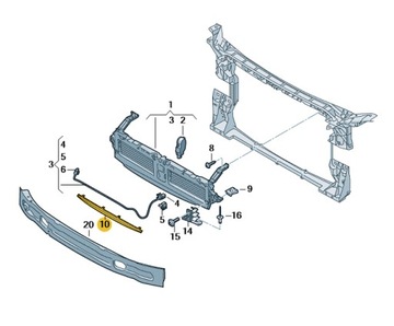 НОВЫЕ ОРИГИНАЛЬНЫЕ AUDI OE УПЛОТНЕНИЕ 8W0805918