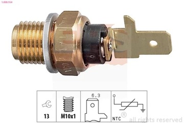 1-830-154 ДАТЧИК ТЕМПЕРАТУРЫ. МАСЛА VW GOLF/PA