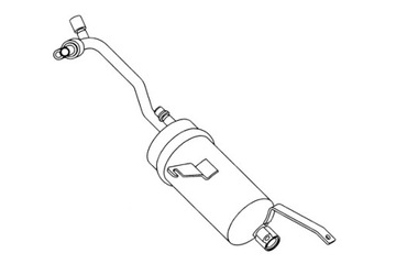 NRF ОСУШИТЕЛЬ КОНДИЦИОНЕРА FORD KA 1.0 1.3 1.6 09.96-11.08