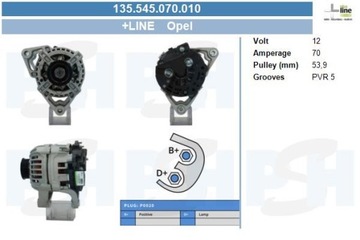 BV PSH 135.545.070.010 ГЕНЕРАТОР