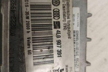 MODULE XENON AUDI Q7 (4L) 4L0907391 3.0L DIESEL 171KW 2007