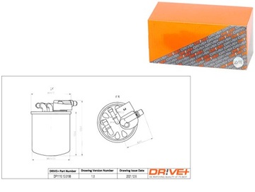 ФИЛЬТР ТОПЛИВА MERCEDES ДИЗЕЛЬ 3.0 10-11 CLASS M DRIVE+